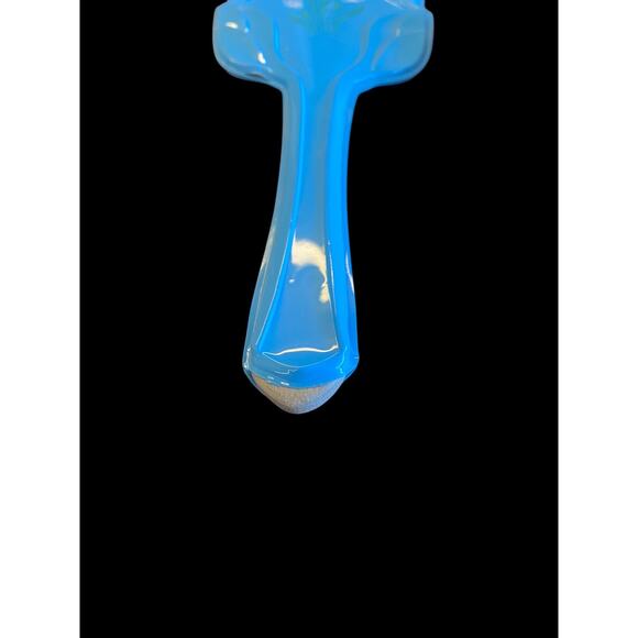 Vintage Vanity Set Hairbrush Brush Comb Mirror Blue Floral 1950s Childrens Girls - Picture 9 of 16